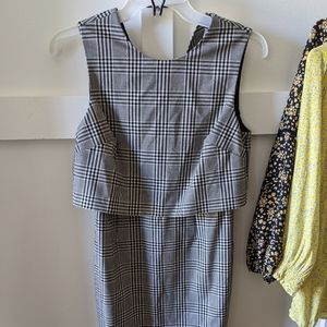 Banana Republic Checkered Dress, NWT